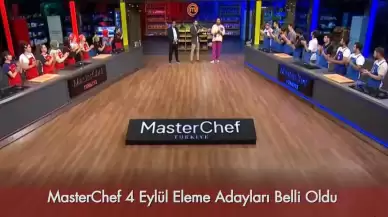 MasterChef Eleme Adayı Kim Oldu 4 Eylül 2024? Retro Tabaklar Oyununu Kim Kazandı?