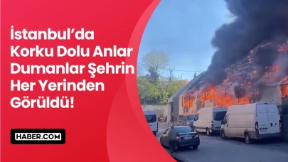 İstanbul Gaziosmanpaşa’da Korkutan Yangın: Dumanlar Şehrin Her Yerinden Görüldü!