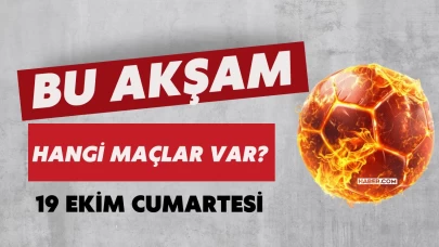 Bugün Hangi Maçlar Var? 19 Ekim Cumartesi’nin En Kritik Karşılaşmaları ve Tüm Detaylar!