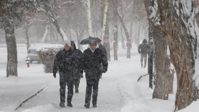 Erzurum'da Kar Yağışı Hayatı Durma Noktasına Getirdi: Bazı Yollar Kapandı