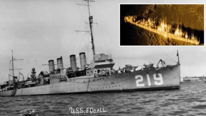 İkinci Dünya Savaşı'nda Batırılan USS Edsall Gemisi 81 Yıl Sonra Hint Okyanusu'nda Bulundu