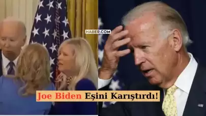 Biden Yine Yaptı Yapacağını! Bu Kez De Eşini Karıştırdı!