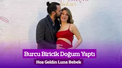 Burcu Biricik Kızı Luna’yı Kucağına Aldı