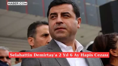 Selahattin Demirtaş'a Cumhurbaşkanına Hakaret Suçundan Hapis Cezası