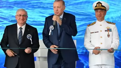 Erdoğan, Aksaz Tersanesi Komutanlığı Açılışında Deniz Kuvvetlerinin Önemini Vurguladı