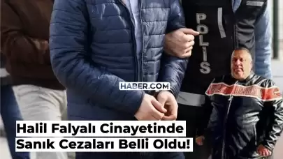 Halil Falyalı Cinayetinde Cezalar Belli Oldu! İşte Sanıkların Cezası