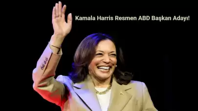 Kamala Harris Resmen ABD Başkan Adayı!