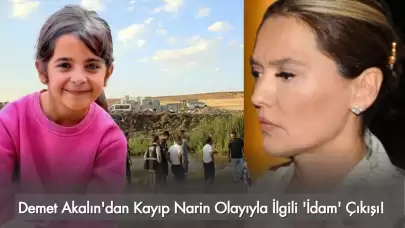 Demet Akalın’dan 'İdam' Çıkışı! Narin ve Tüm Kayıp Çocukların Sesi Oldu