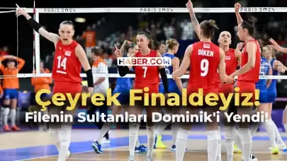 Filenin Sultanları Dominik Cumhuriyeti’ni Yendi! Olimpiyatlarda Çeyrek Finaldeyiz!