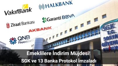 SGK ve 13 Bankadan Emeklilere İndirim Müjdesi