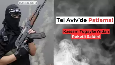 Tel Aviv'de Patlama Sesleri Duyuldu! Hamas'tan İsrail'e İki Roketli Saldırı