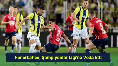 Fenerbahçe, Şampiyonlar Ligi'ne Veda Etti