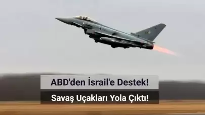 ABD İsrail'e İlave Savaş Uçakları Gönderiyor