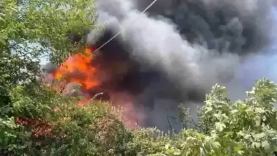 Hatay Patlama Meydana Geldi! Depoda Yangın Çıktı