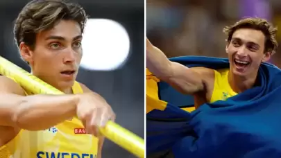 Paris Olimpiyatları'nda Dünya Rekoru: Armand Duplantis 6.25 Metre Atladı Yusuf Dikeç Pozu Verdi!