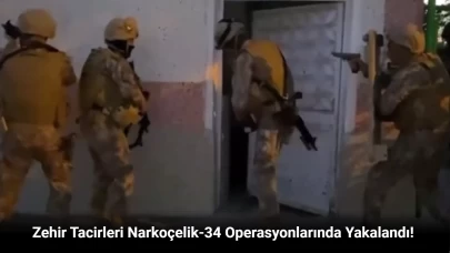 Narkoçelik-34 Operasyonlarında 11 İlde 100 Tutuklama