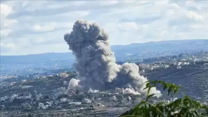 İsrail'den Lübnan'a Peş Peşe Hava Saldırıları!