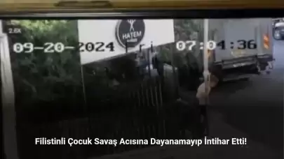 Filistin’de 10 Yaşındaki Çocuk Savaş Psikolojisine Dayanamayıp İntihar Etti!