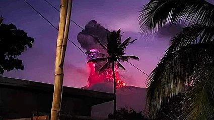 Filipinler'de Negros'taki Kanlaon Yanardağı'nda patlama: Alarm seviyesi yükseltildi