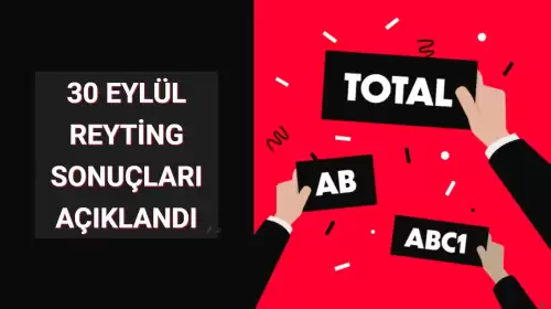 Reyting Sonuçları 30 Eylül 2024 Pazartesi: Dünün Reyting Birincisi Kim Oldu?