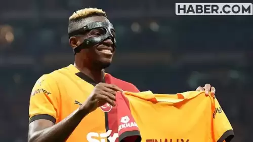 Galatasaray Taraftarına Kötü Haber: Osimhen Maskesi Stada Alınmayacak!