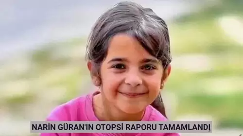 Narin Güran Otopsi Raporu Adli Tıp Kurumu Tarafından Tamamlandı