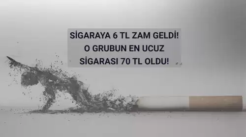 Sigaraya Yeni Zam: 6 TL Birden Zamlandı! İşte Güncel Sigara Fiyatları