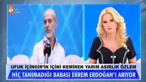 Müge Anlı Ufuk İçingir Kimdir? Hiç Tanımadığı Babası Ekrem Erdoğan’ı Buldu mu?