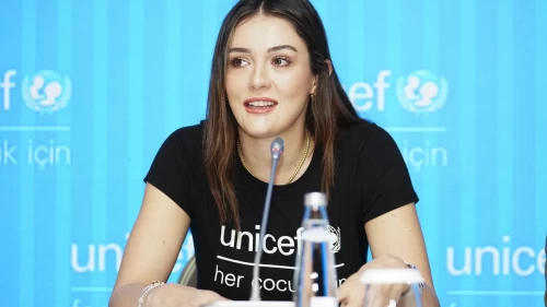 UNICEF ile Milli Voleybolcu Zehra Güneş Arasında Anlamlı İşbirliği