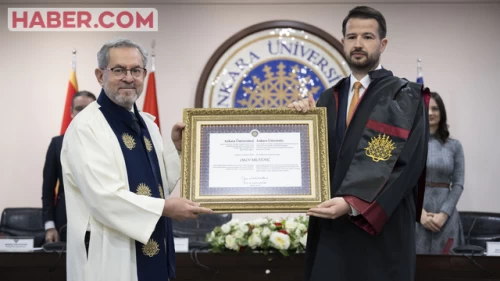 Ankara Üniversitesi'nden Karadağ Cumhurbaşkanı Milatoviç'e fahri doktora unvanı