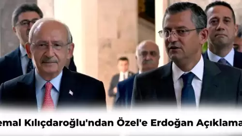 Kemal Kılıçdaroğlu’ndan Özgür Özel’e Erdoğan Göndermesi: Elini Sıkmayacağım