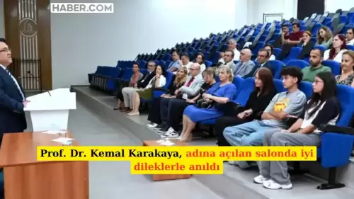 Zonguldak BEÜ Tıp Fakültesi, Prof. Dr. Kemal Karakaya Adına Yeni Amfi ve Toplantı Salonu Açtı