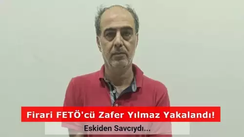 FETÖ'cü Firari Savcı Zafer Yıldız İstanbul'da Yakalandı