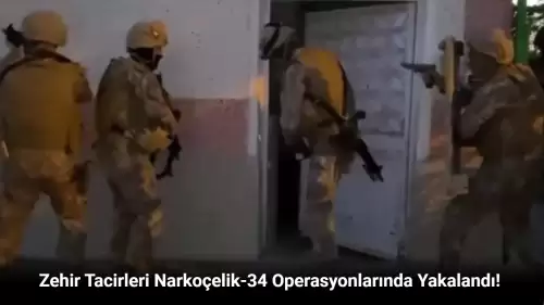 Narkoçelik-34 Operasyonlarında 11 İlde 100 Tutuklama