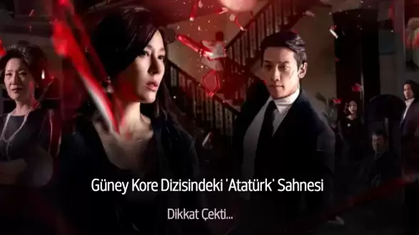 Red Swan Adlı Ünlü Kore Dizisindeki 'Atatürk' Sahnesi Dikkat Çekti
