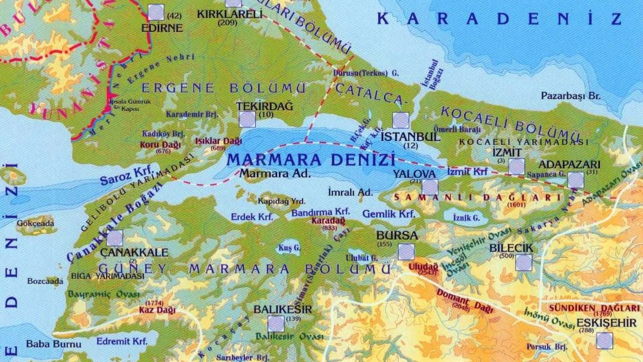 Marmara Bölgesi İçin Uyarı: O İller İçin Alarm Verildi!