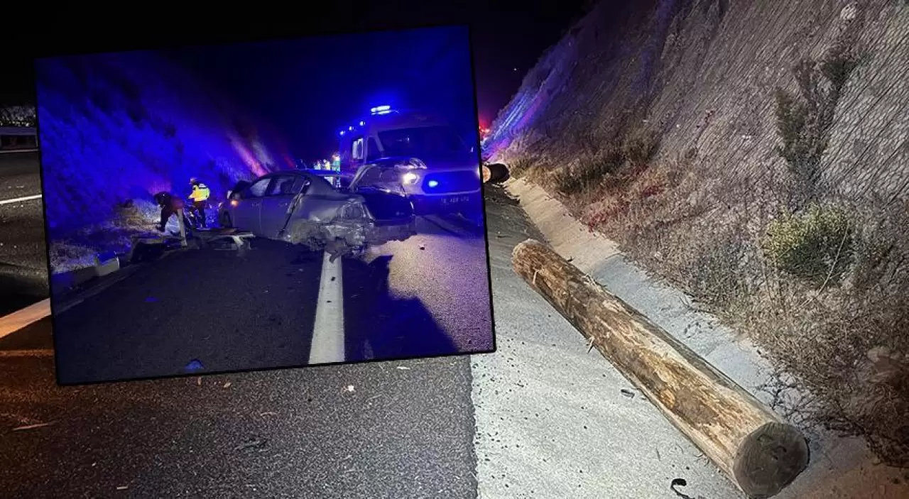 TIRdan düşen tomruklar faciaya neden oldu: 1 kişi öldü, 9 kişi yaralandı