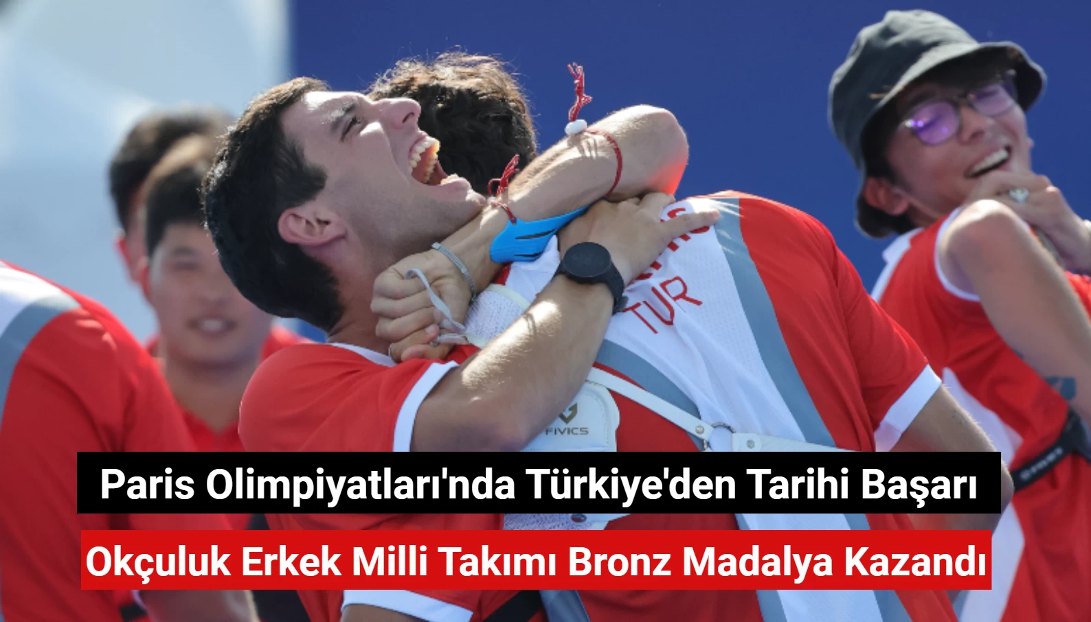 Paris Olimpiyatları'nda Türkiye'den Tarihi Başarı: Okçuluk Erkek Milli Takımı Bronz Madalya Kazandı