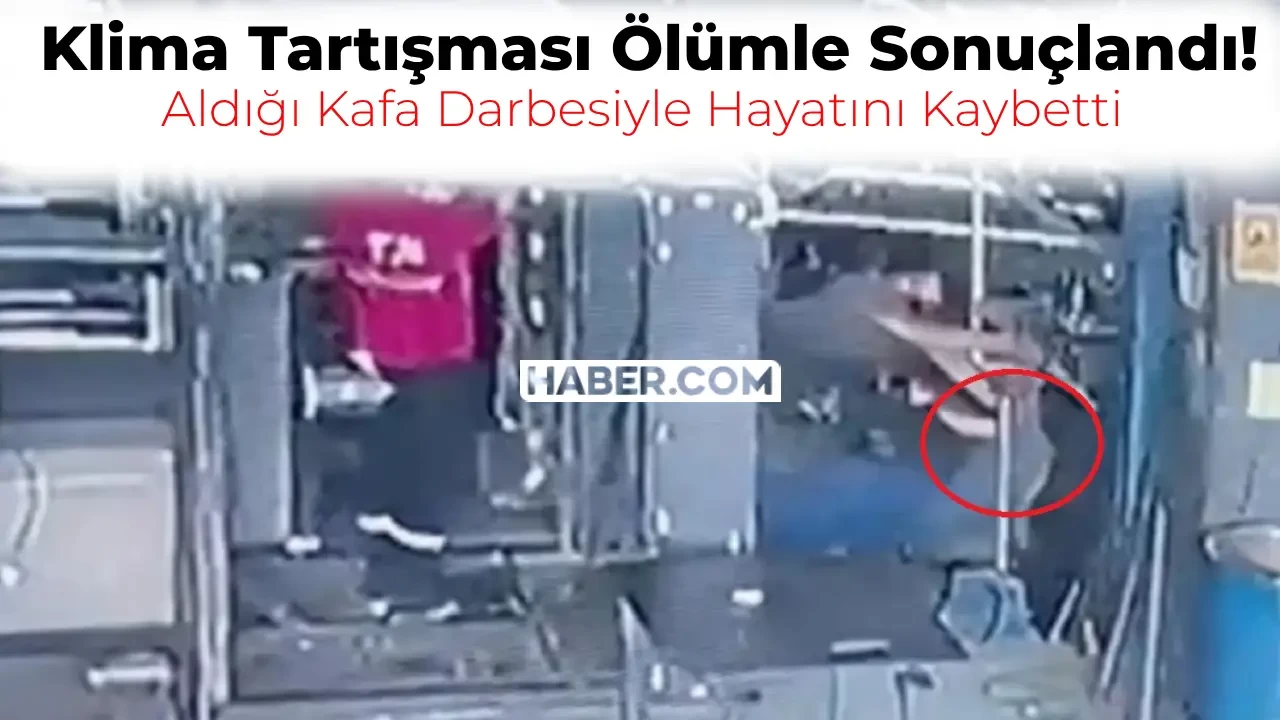 İş Yerinde Klima Anlaşmazlığı Ölümle Sonuçlandı! Arkadaşına Kafa Atarak Öldürdü