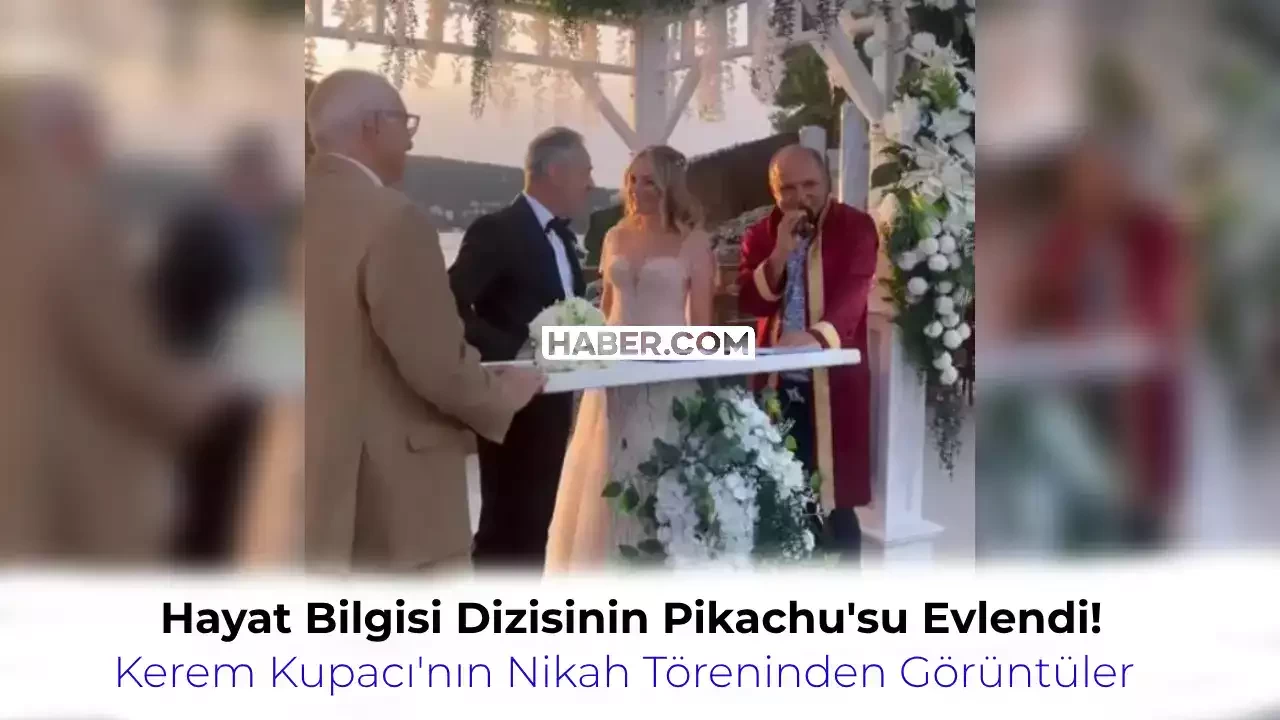 Pikachu Kerem Kupacı Evlendi! İşte Sır Gibi Sakladığı Eşi