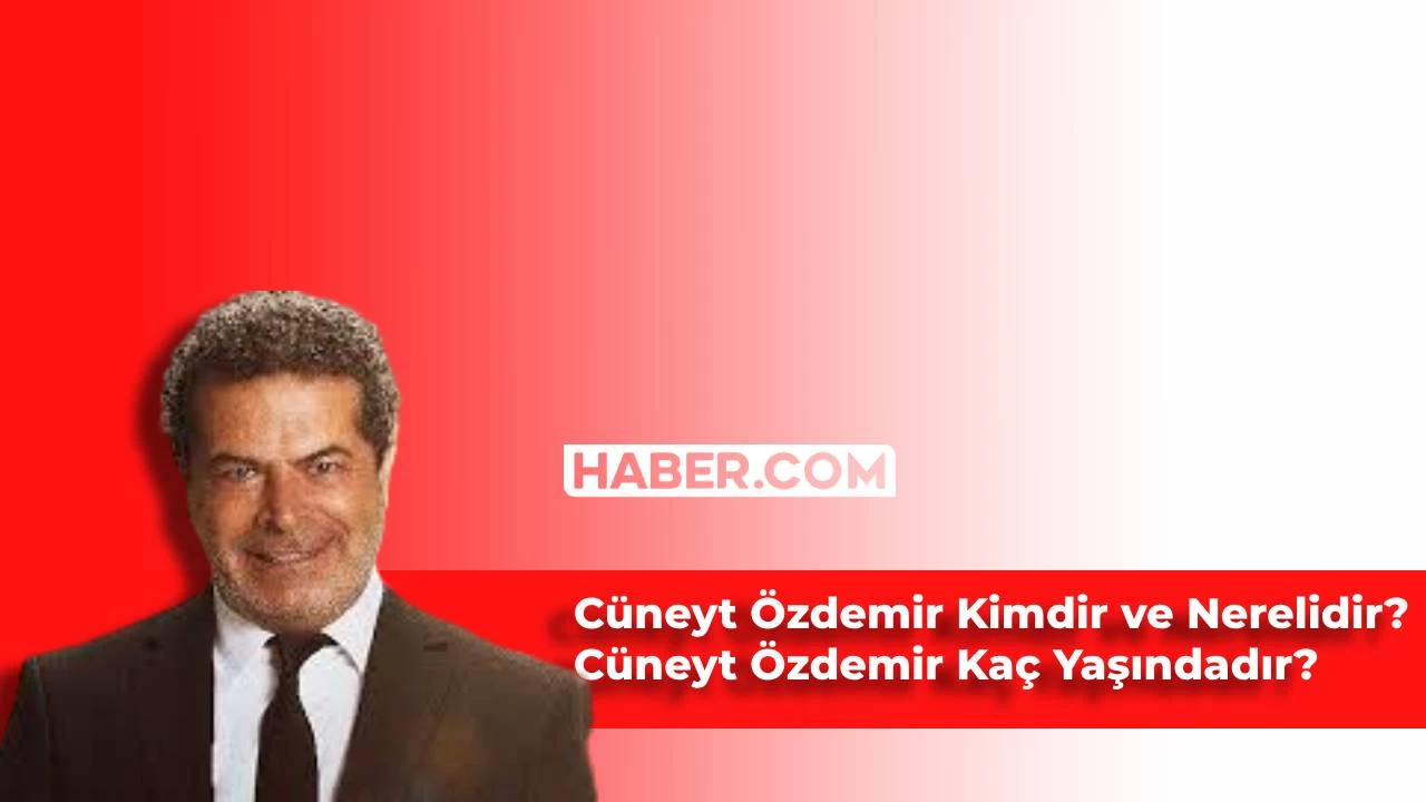 Cüneyt Özdemir Kimdir ve Nerelidir? Gazeteci Cüneyt Özdemir Kaç Yaşındadır?