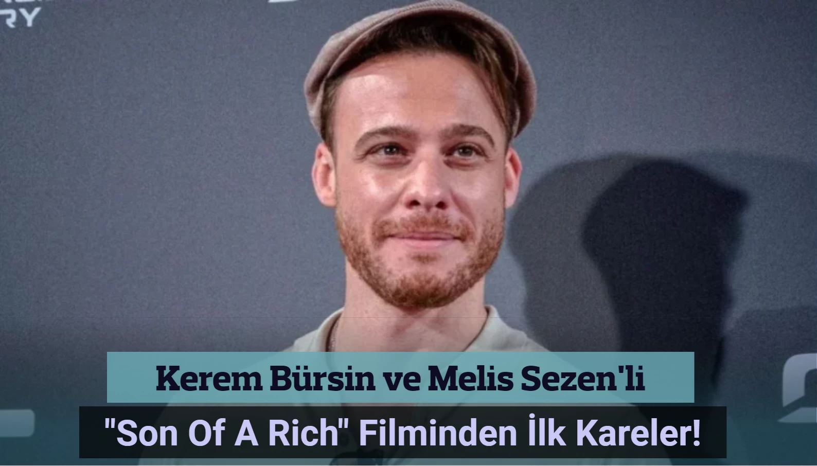 Kerem Bürsin ve Melis Sezen'li "Son Of A Rich"in setinden ilk kareler!