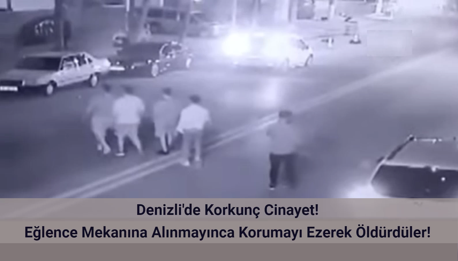 Denizli'de eğlence mekanında korkunç cinayet! İçeri alınmadı diye korumayı otomobille ezerek öldürdü!