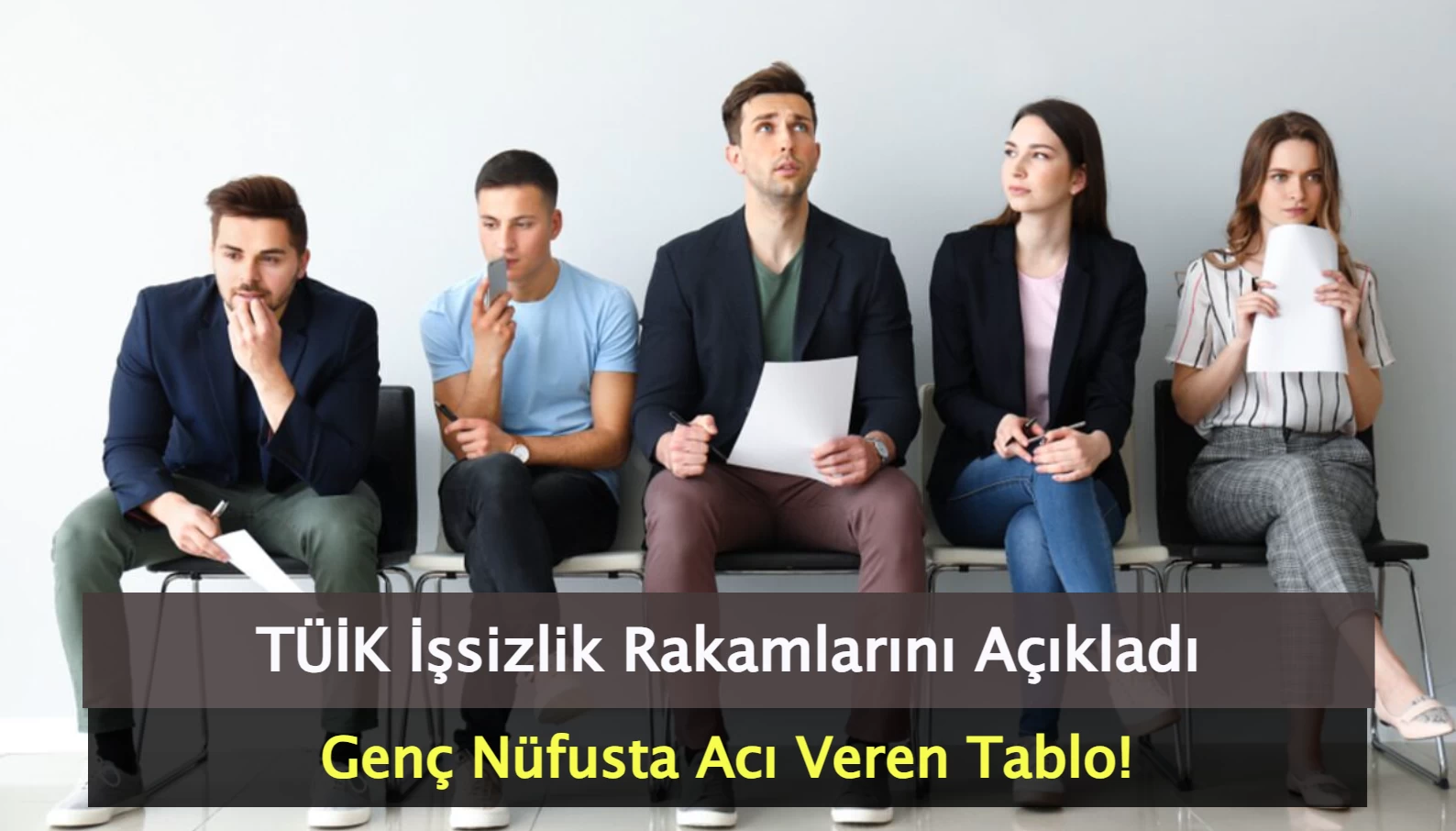 TÜİK İşsizlik Rakamlarını Açıkladı: Genç Nüfusta Acı Veren Tablo!