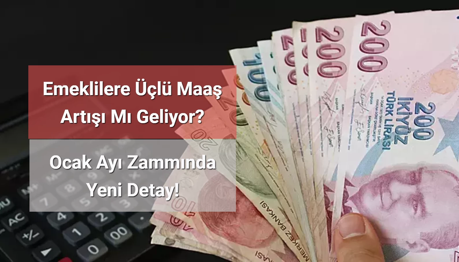 Emeklilere Üçlü Maaş Artışı Mı Geliyor? Ocak Ayı Zammında Yeni Detay!